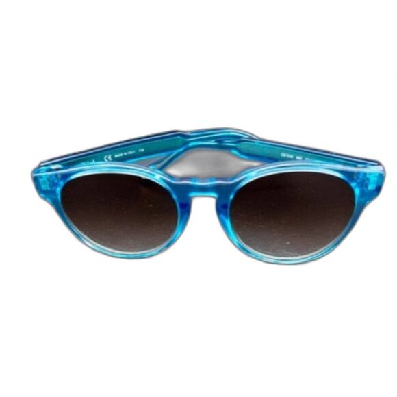 Chloe Azure Round Sunglasses 52mm Frame main image 12